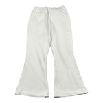 Jijil Pantalone Tuta tinta unita Modello A Zampa Bianco per Bambina JJE23PA036 BIANCO JIJIL 