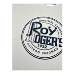 Roy Roger'S T-Shirt Girocollo Tinta Unita con Stampa per Bambino RB125 BIANCO ROY ROGER'S 