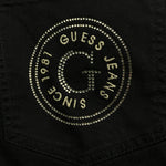 GUESS jeans tinta unita con logo e brillantini Nero per Bambina J4BB00WGSL0 NERO GUESS 
