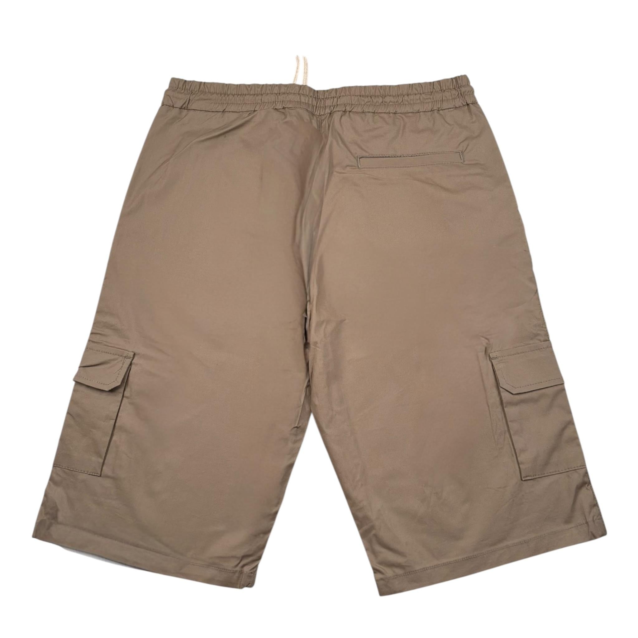 Siviglia Bermuda Tinta Unita con Elastico In Vita per Bambino SVJSO17251 BEIGE SIVIGLIA 