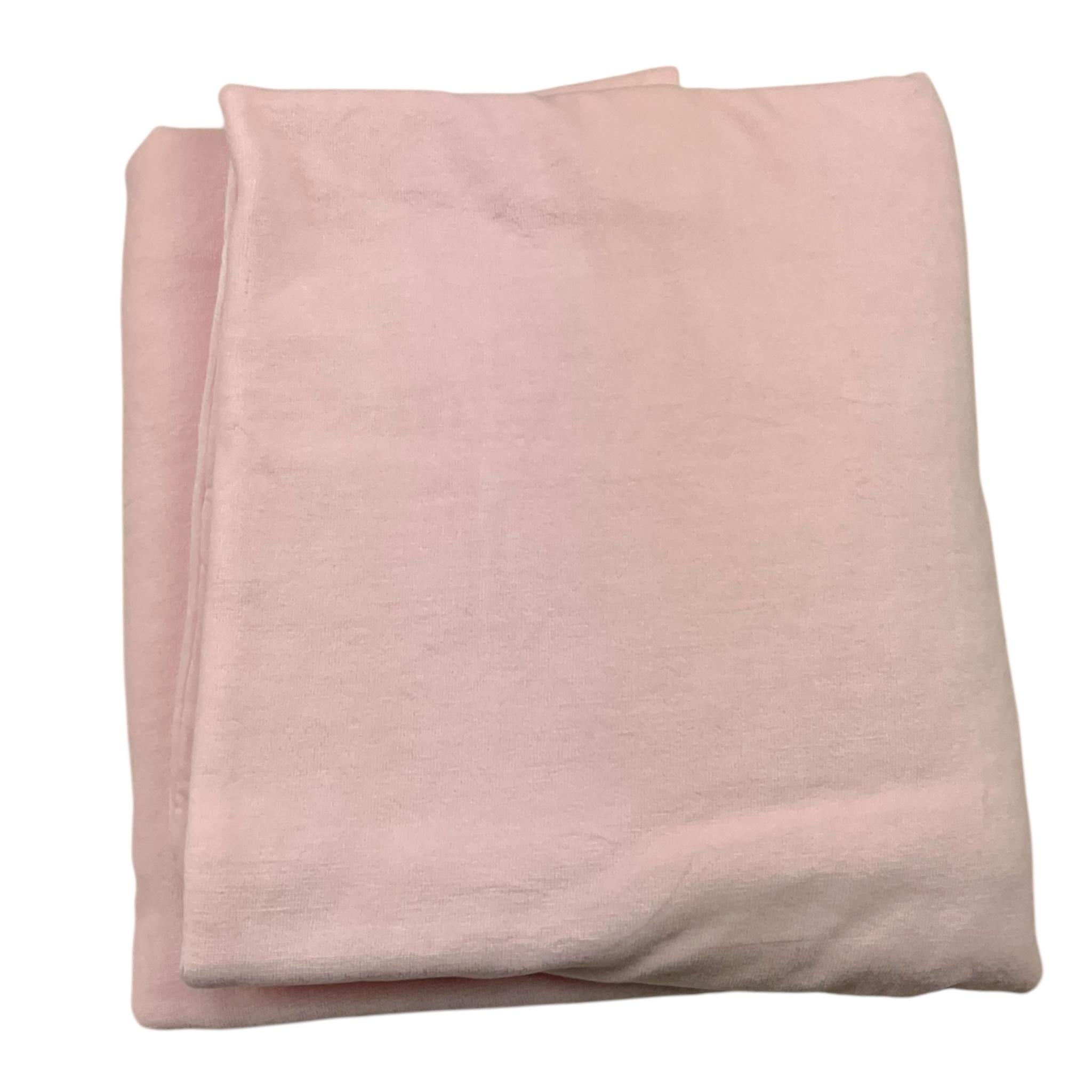 NANAN coperta tinta unita con stampa Rosa per Neonata AI24004R ROSA NANAN 