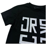John Richmond T-Shirt Girocollo Tinta Unita con Stampa per Bambina RGP26012TS NERO JOHN RICHMOND 