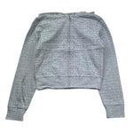 Juicy Couture Felpa Tinta Unita con Zip E Cappuccio per Bambina JBX6621 GRIGIO JUICY COUTURE 