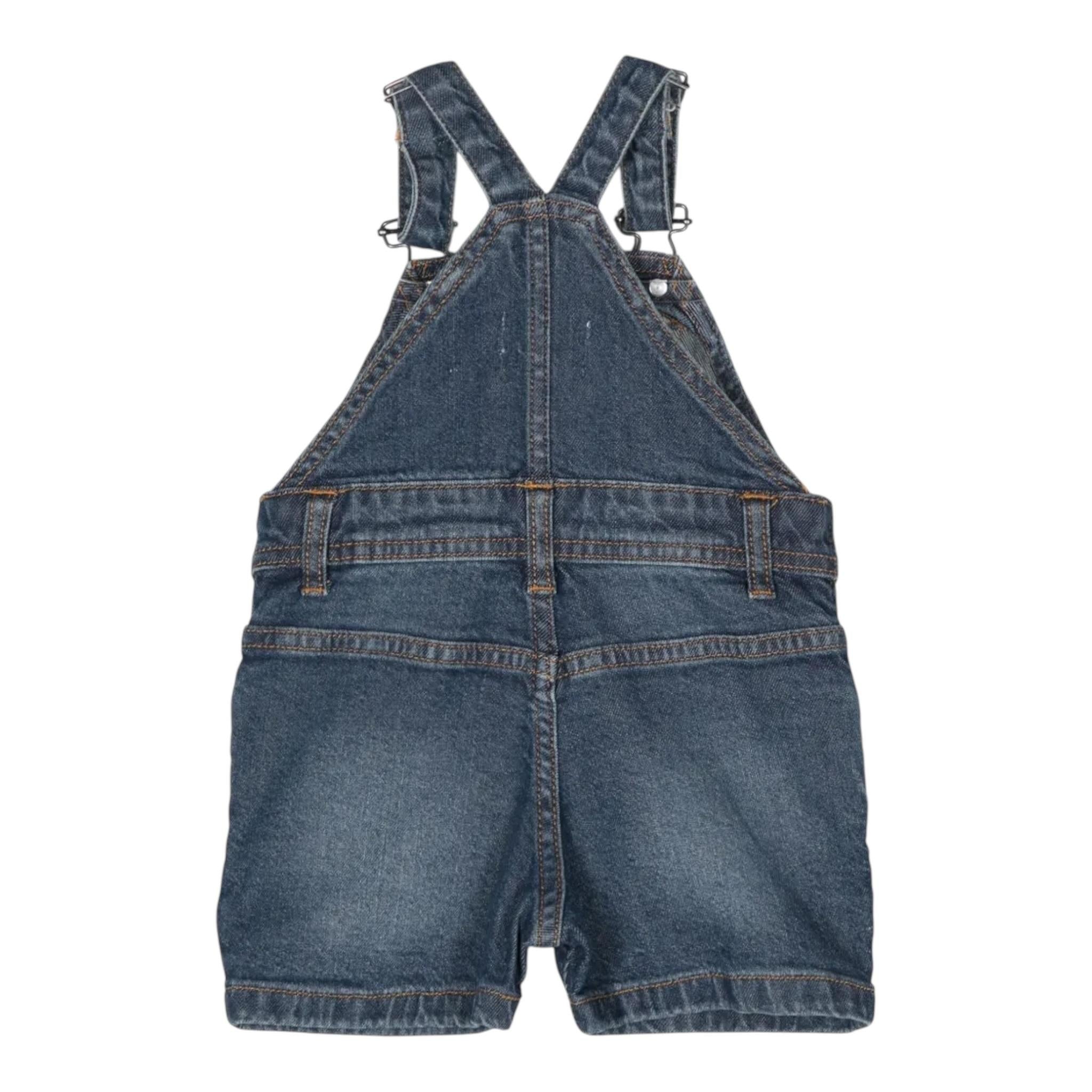 Timberland Salopette In Denim tinta unita Blu per Bambino T60132 BLU TIMBERLAND 