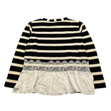 MONNALISA maglia fantasia a righe Bianco/nero per Bambina 176605 BIANCO/NERO MONNALISA 