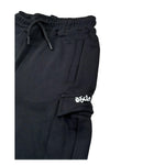 Disclaimer Bermuda In Tuta Tinta Unita con Logo per Bambino 25EDK58406 NERO DISCLAIMER 