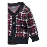 JOHN RICHMOND cardigan tinta unita cn fantasia Nero per Neonato RIA25075CD NERO JOHN RICHMOND 