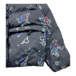 K-WAY giubbino tinta unita con zip e cappuccio Blu per Bambino K6141DW BLU K-WAY 