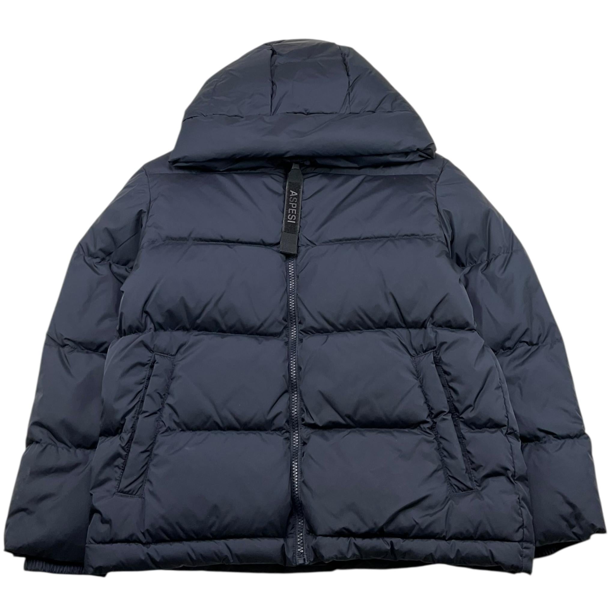 ASPESI giubbino tinta unita cn cappuccio Blu per Bambino F22003GMN0079 BLU ASPESI 