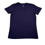 Trussardi T-Shirt Girocollo Tinta Unita con Stampa per Bambino TBP25003TS BLU TRUSSARDI 