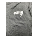 Yours T-Shirt Girocollo Tinta Unita Con Stampa In Contrasto Nero Per Bambino