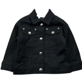 John Richmond Giubbino In Denim Tinta Unita per Neonato RIP26062GB NERO JOHN RICHMOND 