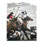 Monnalisa T-Shirt Girocollo con Stampa Fantasia per Bambino 259603 BEIGE MONNALISA 