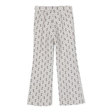 Elisabetta Franchi Pantalone tinta unita Stampe Logo Panna per Bambina EFPA192 PANNA ELISABETTA FRANCHI 