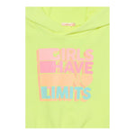 Billieblush Felpa Smanicata Tinta Unita con Cappuccio per Neonata U20846XN GIALLO FLUO BillIEBLUSH 