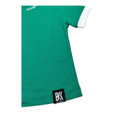 Bikkembergs T-Shirt Girocollo Tinta Unita con Stampa per Bambino BK3020 VERDE BiKKEMBERGS 