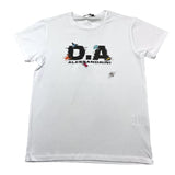 Daniele Alessandrini Rundhals-T-Shirt einfarbig mit Print weiß für Jungen