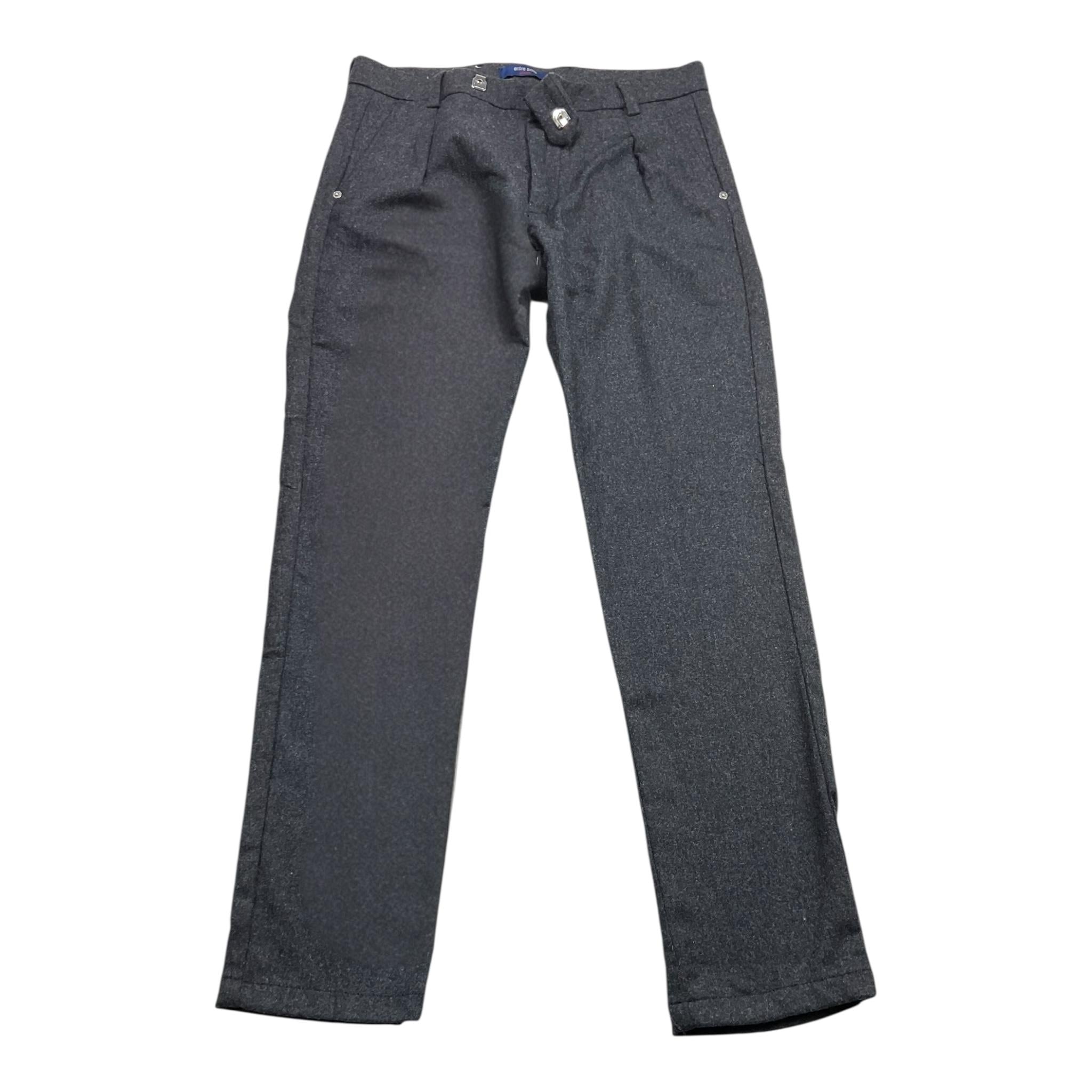 ENTRE AMIS pantalone tinta unita con girovita regolabile  Grigio per Bambino PAN1200 GRIGIO ENTRE AMIS 
