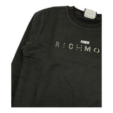 JOHN RICHMOND felpa tinta unita con stampa Nero per Neonata RBA24086FEN NERO JOHN RICHMOND 