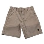 U.S. Polo Assn Bermuda Tinta Unita con Elastico In Vita per Bambino US41557 BEIGE U.S. POLO ASSN 