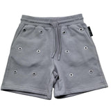 John Richmond Bermuda In Tuta Tinta Unita con Trafori per Bambino RBP26215BE GRIGIO JOHN RICHMOND 