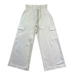 Just Cavalli Pantalone Tinta Unita Modello Palazzo per Bambina JGP26199PA PANNA JUST CAVALLI 