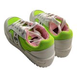 Chiara Ferragni Sneakers Bicolore Con Logo Bianco Per Bambina
