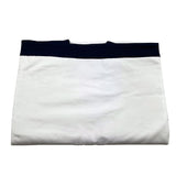 CESARE PACIOTTI coperta tinta unita con logo e profili in contrasto Bianco per Neonato COP5301N BIANCO CESARE PACIOTTI 