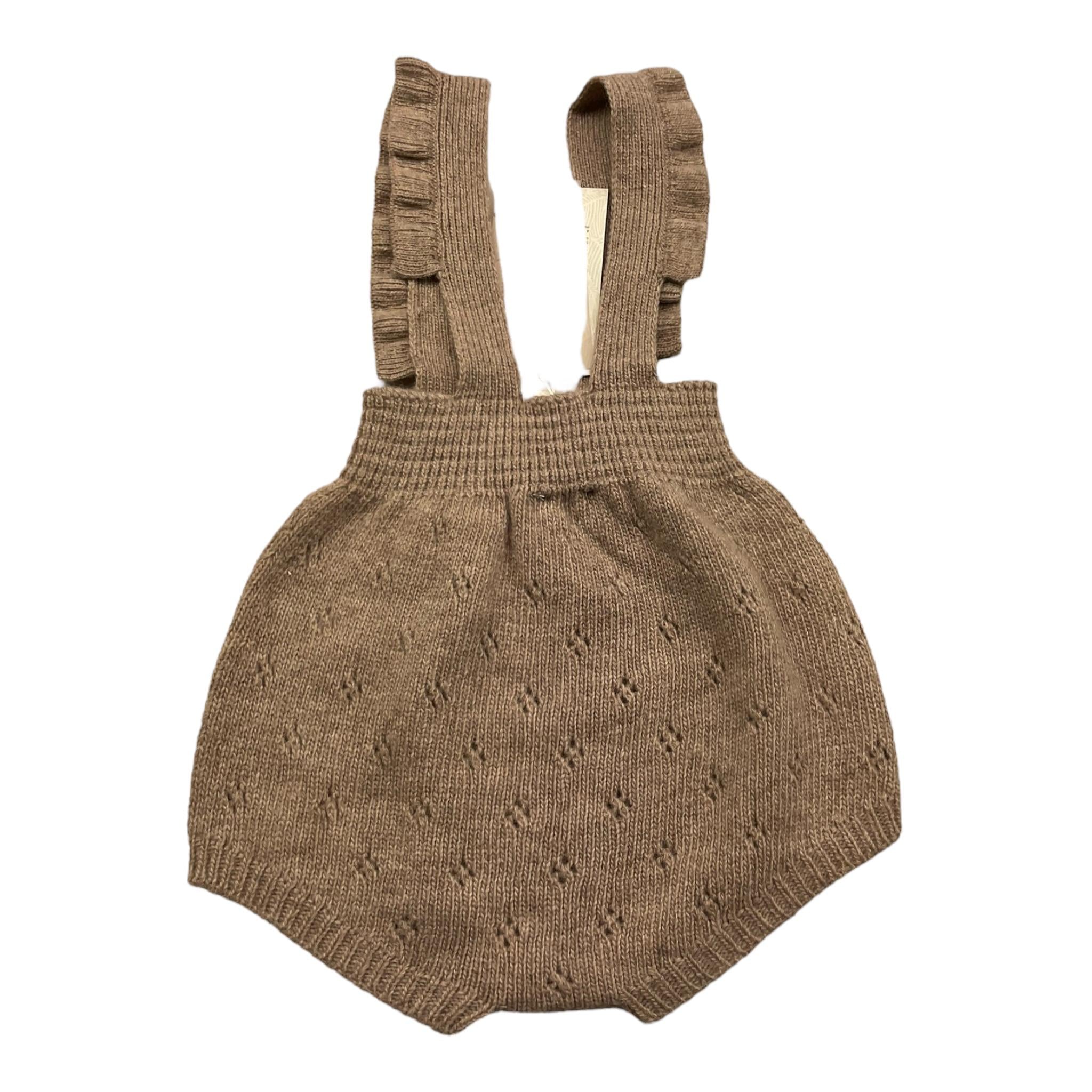 WEDOBLE pagliaccetto tinta unita Fango per Neonata I2406305 FANGO WEDOBLE 