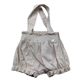 Le Bebe Pagliaccetto Tinta Unita con Ricami per Neonata LBG6390 BEIGE LE BEBE 
