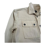 Just Cavalli Camicia Manica Lunga Tinta Unita con Logo per Bambino JBP26113CA BEIGE JUST CAVALLI 