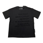 JOHN RICHMOND t-shirt girocollo tinta unita con stampa  Nero per Bambino RBA25024TS NERO JOHN RICHMOND 
