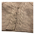 WEDOBLE cardigan tinta unita Fango per Neonato I2404308E FANGO WEDOBLE 