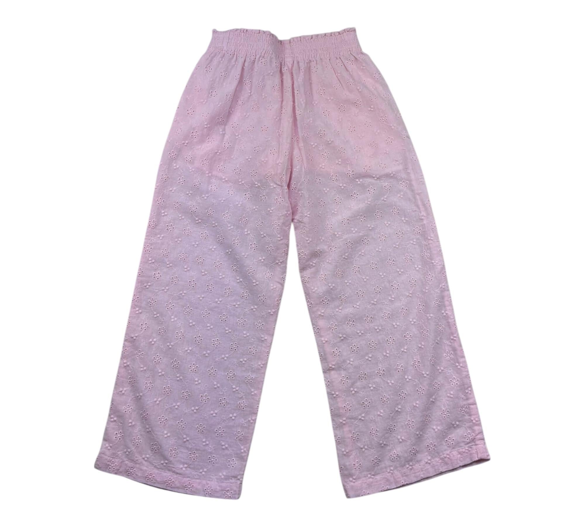 Saint Barth Pantalone Tinta Unita Modello Palazzo per Bambina PATRICIA ROSA SAINT BARTH 