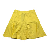J'Aime' Gonna Tinta Unita Con Elastico In Vita Giallo Per Bambina
