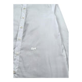 Daniele Alessandrini Camicia Manica Lunga Tinta Unita con Stampa per Bambino 1235C1218 BIANCO DANIELE ALESSANDRINI 