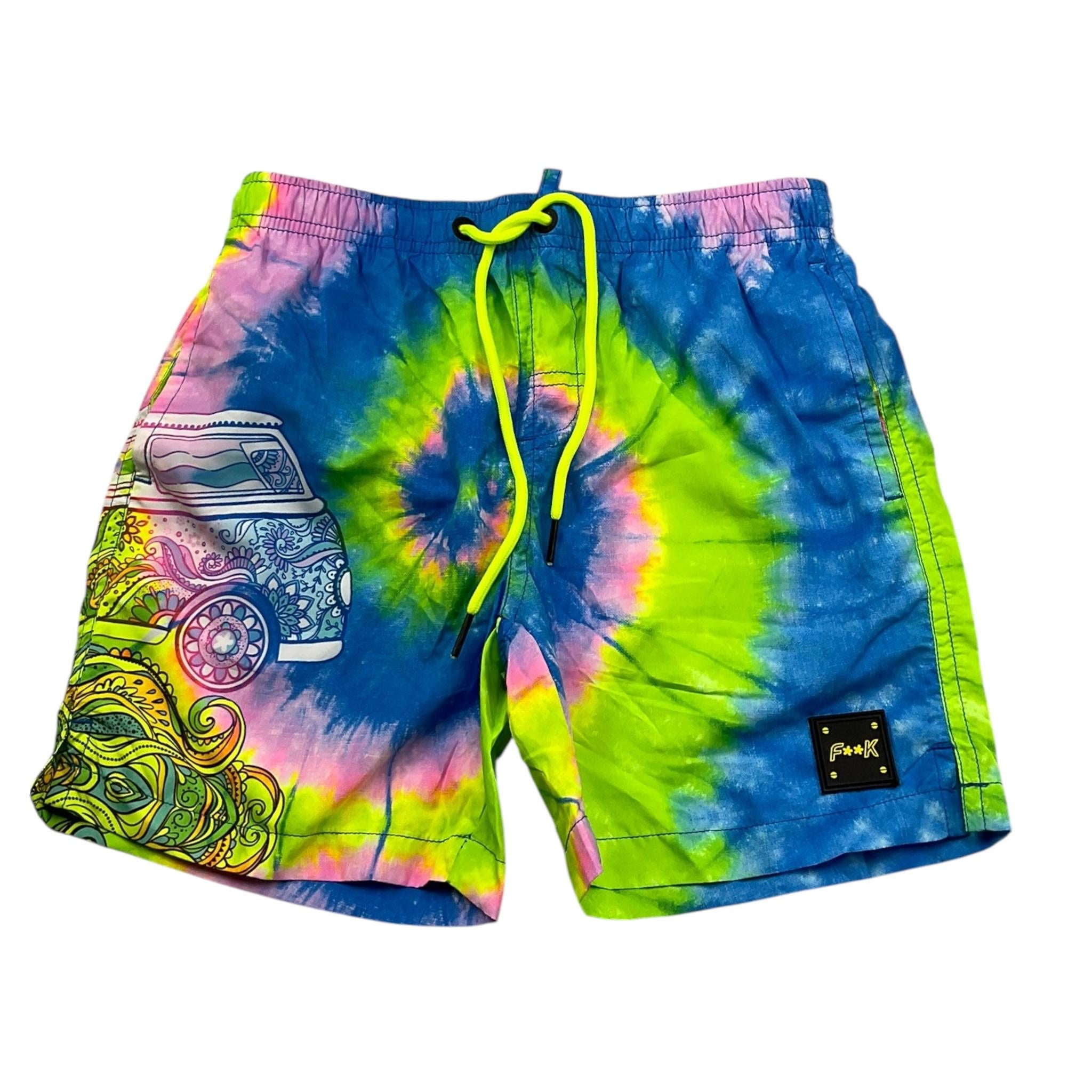 F**K Costume Modello Boxer Tinta Unita con Fantasia per Bambino FJ242061X02 MULTICOLOR F**K 