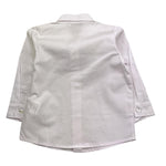 J.O. Milano Camicia Tinta Unita Manica Lunga  per Neonato FJFJ BIANCO J.O. MILANO 