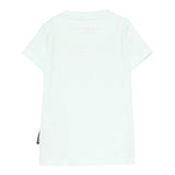 John Richmond T-Shirt Girocollo Tinta Unita con Stampa per Neonata RIP25002TSXXXX VERDE ACQUA JOHN RICHMOND 