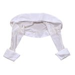 Mamemi Coprispalle Tinta Unita Velato per Bambina MAMGM7B BIANCO MAMEMI 