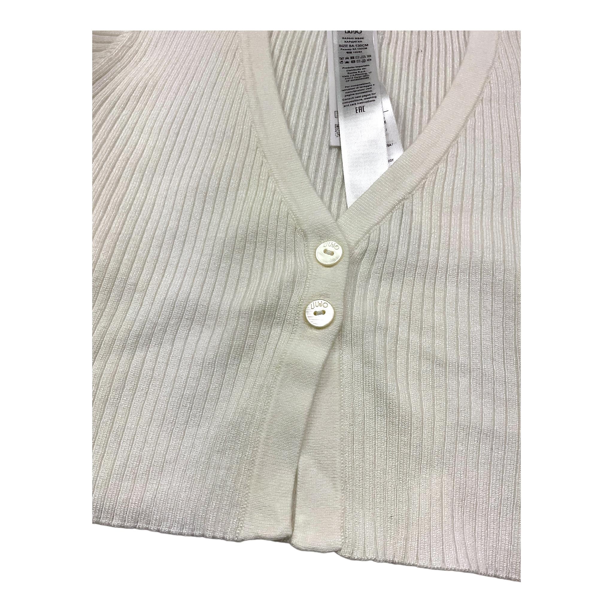 Liu Jo Coprispalle Tinta Unita con Bottoni per Bambina GA5040X PANNA LIU JO 