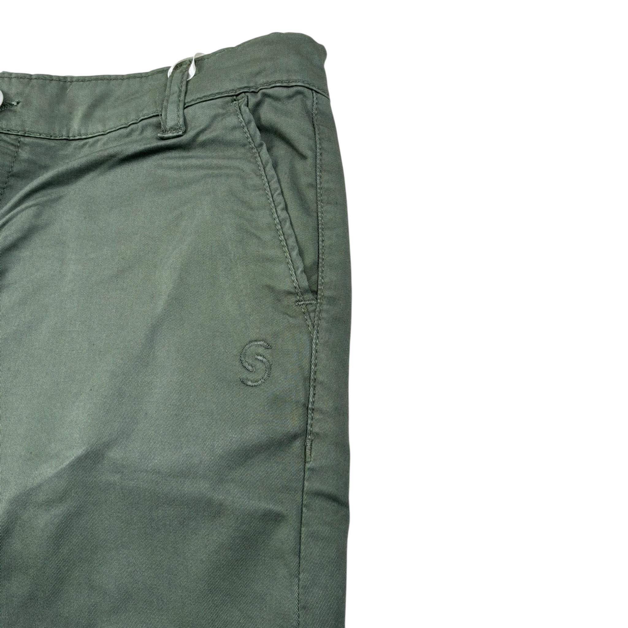 Siviglia Bermuda Tinta Unita con Girovita Regolabile per Bambino SVJSO17249 VERDE SIVIGLIA 