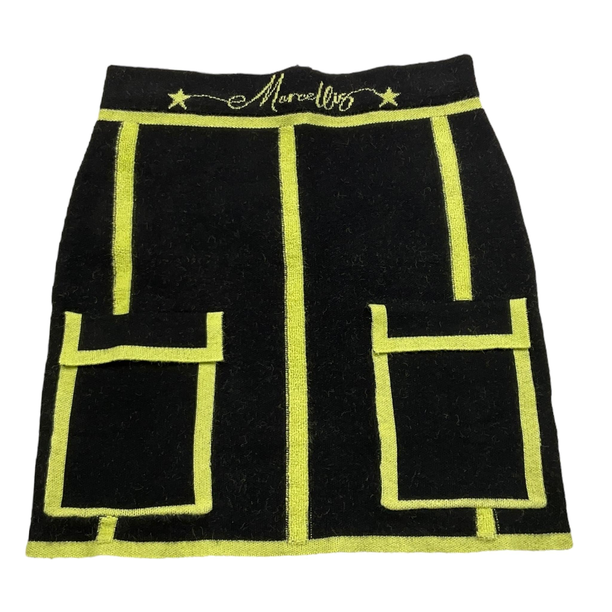 MARC ELLIS gonna tinta unita con fantasia Nero per Bambina JMJSK00184XX NERO MARC ELLIS 