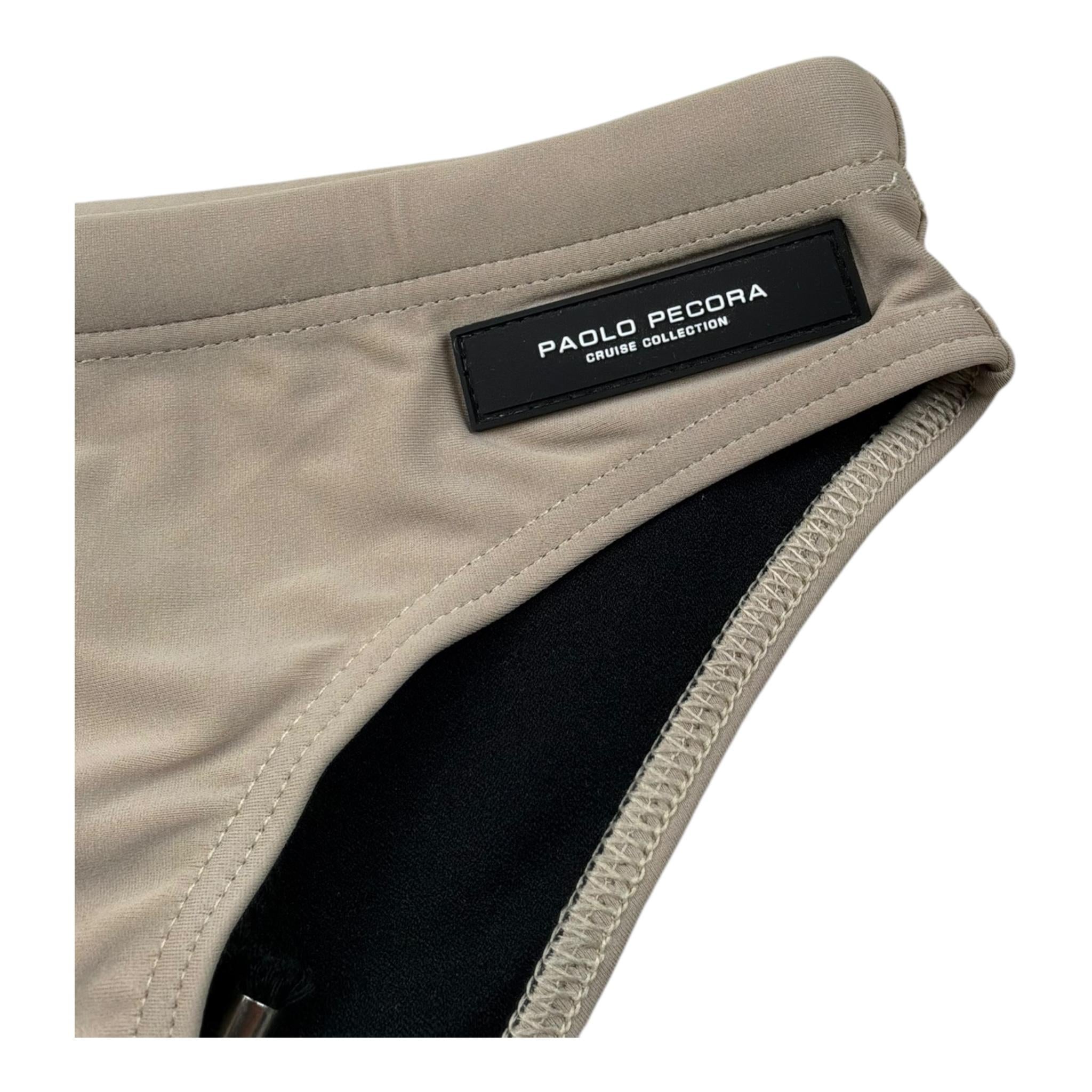 Paolo Pecora Costume Mutanda Tinta Unita per Bambino PP2003X BEIGE PAOLO PECORA 