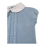 Juliana Completo 2 Pezzi T-Shirt-Culotte Tinta Unita per Neonato 25074 AZZURRO JULIANA 