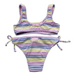 Saint Barth Costume 2 Pezzi Fascia-Slip  per Bambina 00944L BIANCO SAINT BARTH 