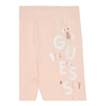 Guess Leggins Tinta Unita con Logo per Bambina K5RB02J1314J ROSA GUESS 