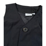 Name.It Gilet tinta unita Nero per Bambino 13132878N NERO NAME.IT 