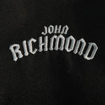 John Richmond Pantalone Tinta Unita con Elastico In Vita E Logo per Bambino RIA23083PA NERO JOHN RICHMOND 