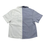 Patriot Camicia Mezza Manica Fantasia A Righe Bianco per Neonato 00814 BIANCO PATRIOT 